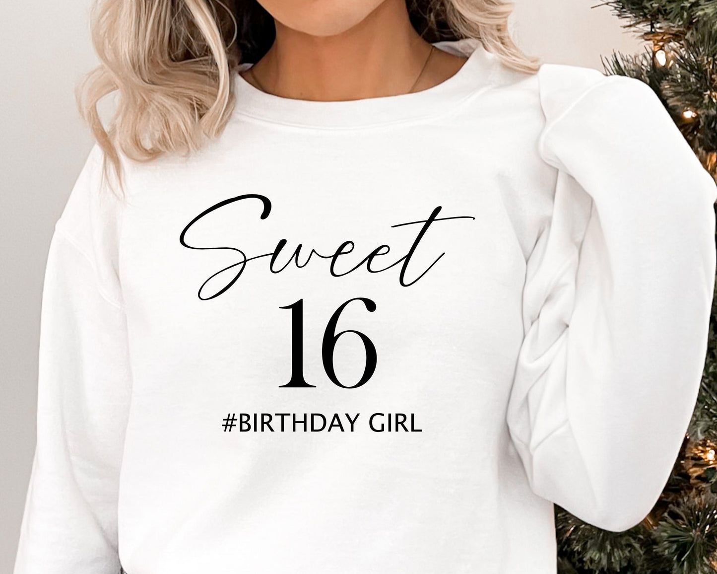 Sweet 16 Sweatshirt, 16th Birthday Sweater, Birthday Shirt, 16th Birthday Gift, Sweet Sixteen Hoodie, Birthday Party Gift,16th Birthday Gift