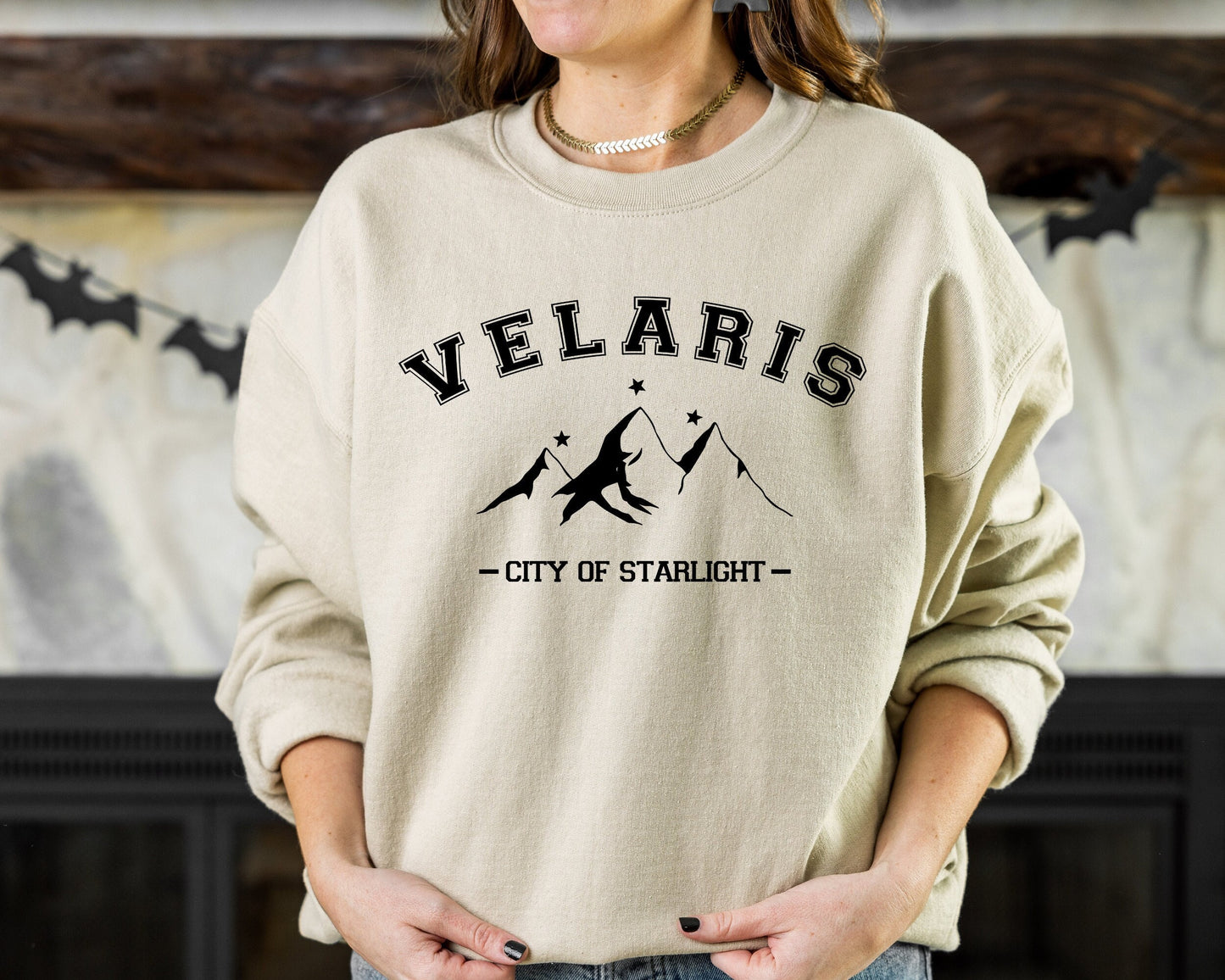 Velaris-The City of Starlight Sweatshirt, Acotar Sweatshirt,The Night Court Acotar Hoodie, Thorns and Roses Court of Dreams, Sarah J Maas