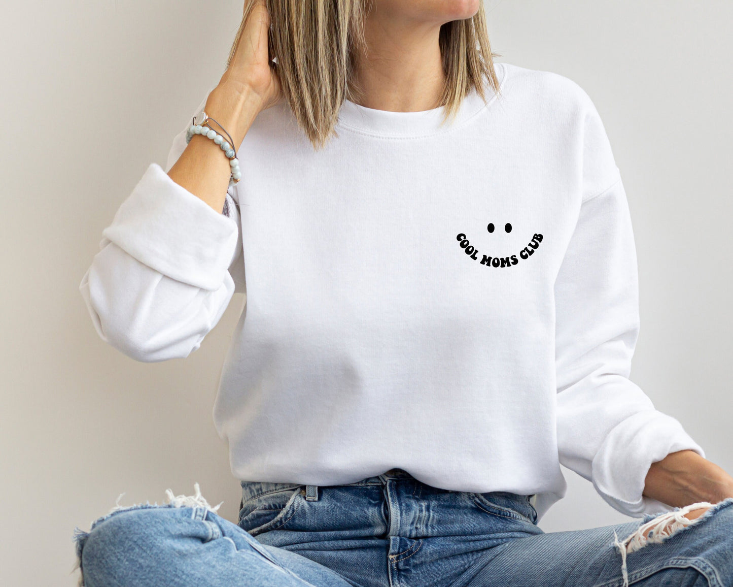 Cool Moms Club Sweatshirt, Cool Mom Sweatshirt, Mom life Sweatshirt, Moms Sweatshirt, Mom Birthday Gift Tee, Gift For Mom, Mothers Day Shirt