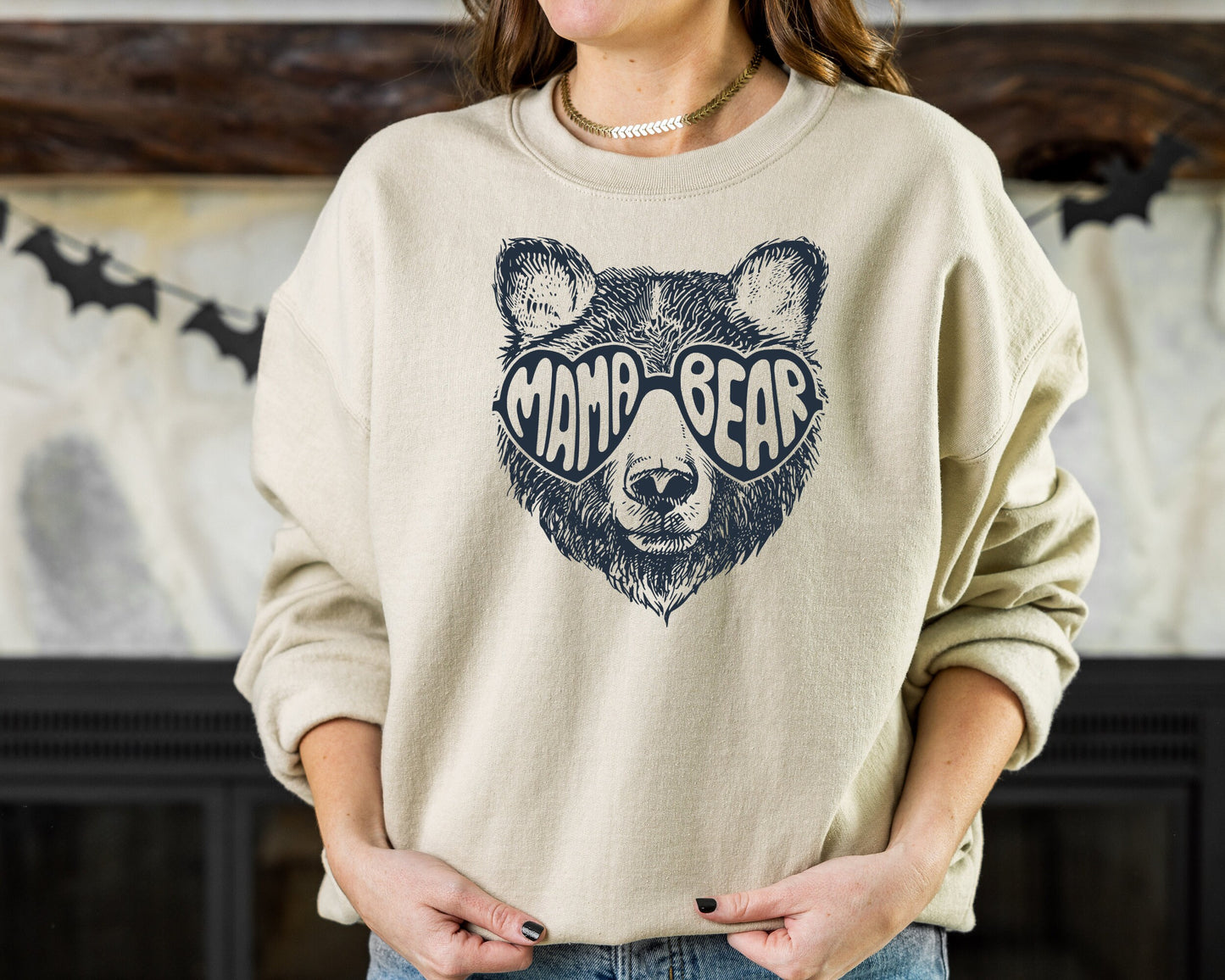 Mama Bear Sweatshirt, Mothers Day Gift Sweater, Mama Bear Gift, Gift For Mom, Mother Gift Hoodie, Animal Naturel Lover Shirt, Cute Mama Bear