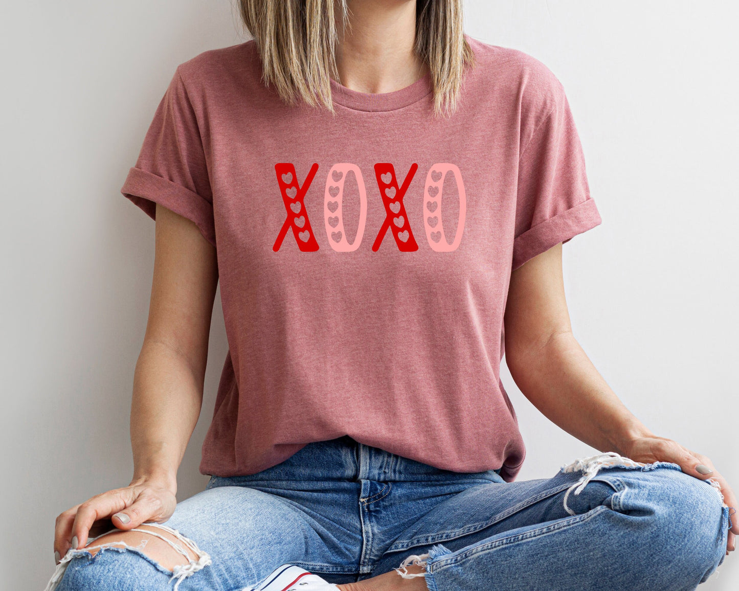 XOXO, Valentine's Day Sweatshirt, Love Sweatshirt, Women's Sweatshirt, Fun Valentine Sweatshirt, Men's Sweatshirt, Galentine's Day Hoodie