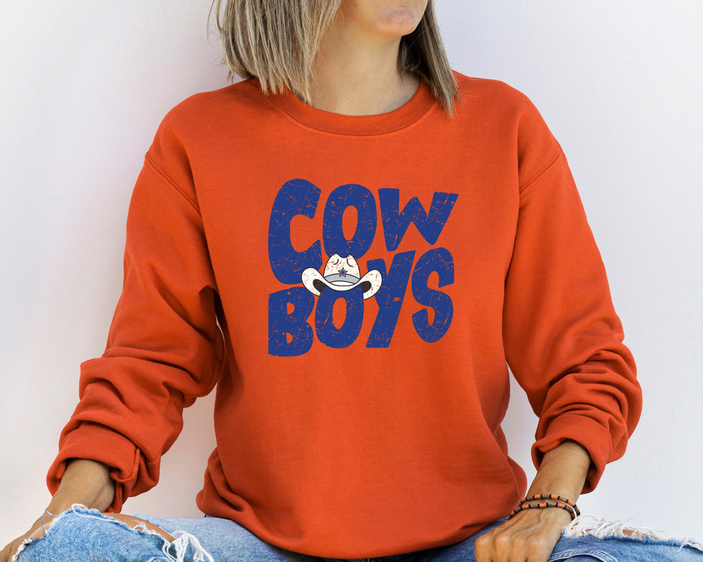 Cowboy Sweatshirt, Western American Rodeo Sweatshirt, Cowboy Retro Sweatshirt, Western Graphic Boho Hoodie, Cowgirl Shirt, Western Nashville