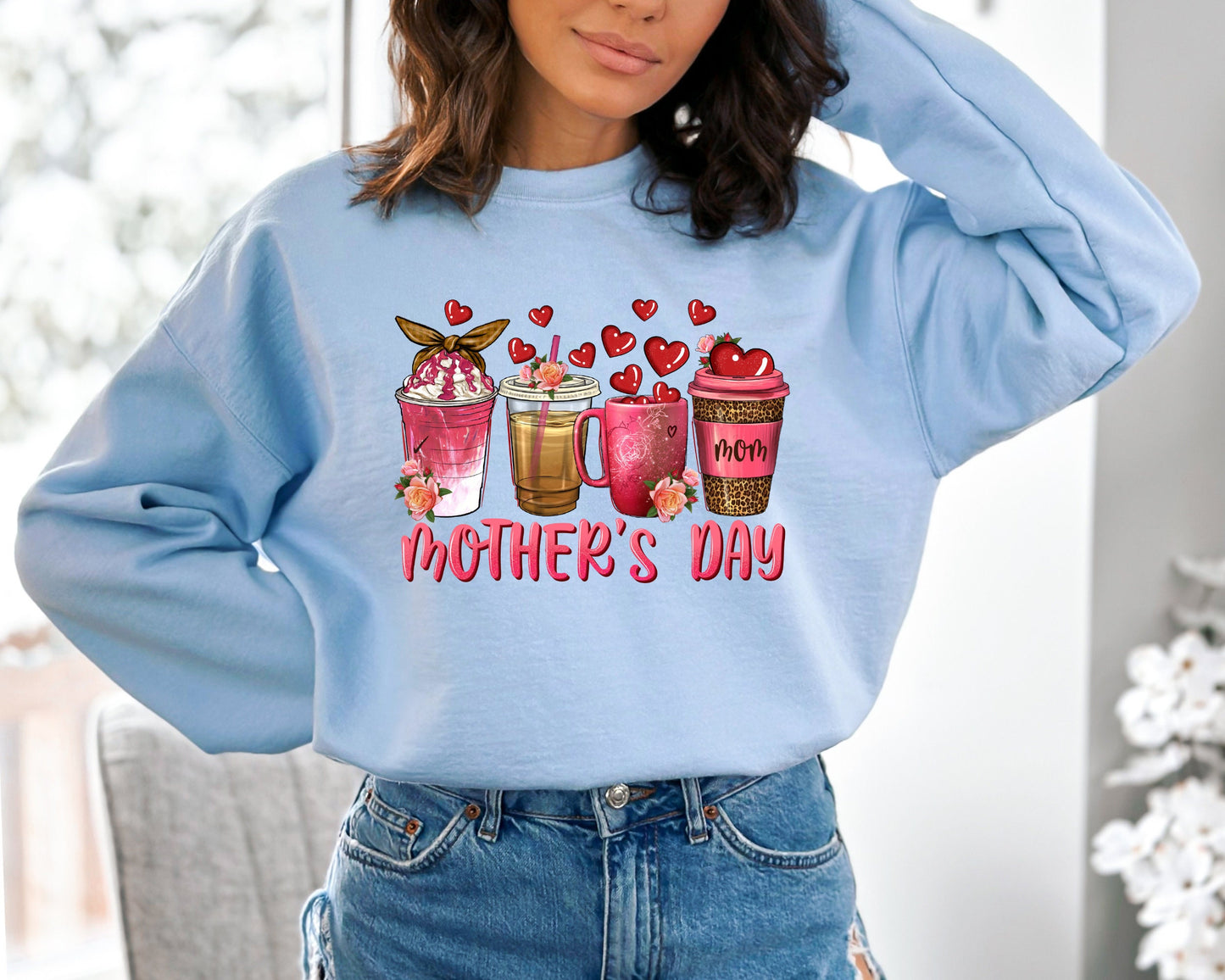 Womens Day Sweatshirt, Mama Coffee Sweatshirt, Womens Valentines Day Sweater, Valentines Day Shirt, Mothers Sweater, Mommy Needs Coffee