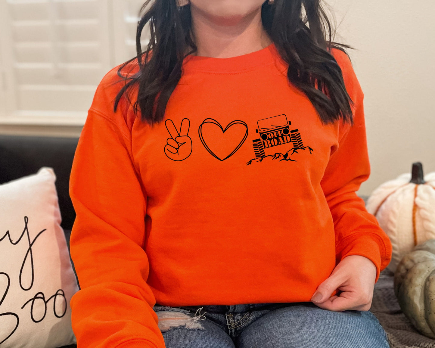 Peace Love Offroad Sweatshirt, American offroad sweatshirt, Offroad forest Sweater, offroad sweatshirt, ,Peace Love Hoodie, Love Sweatshirt