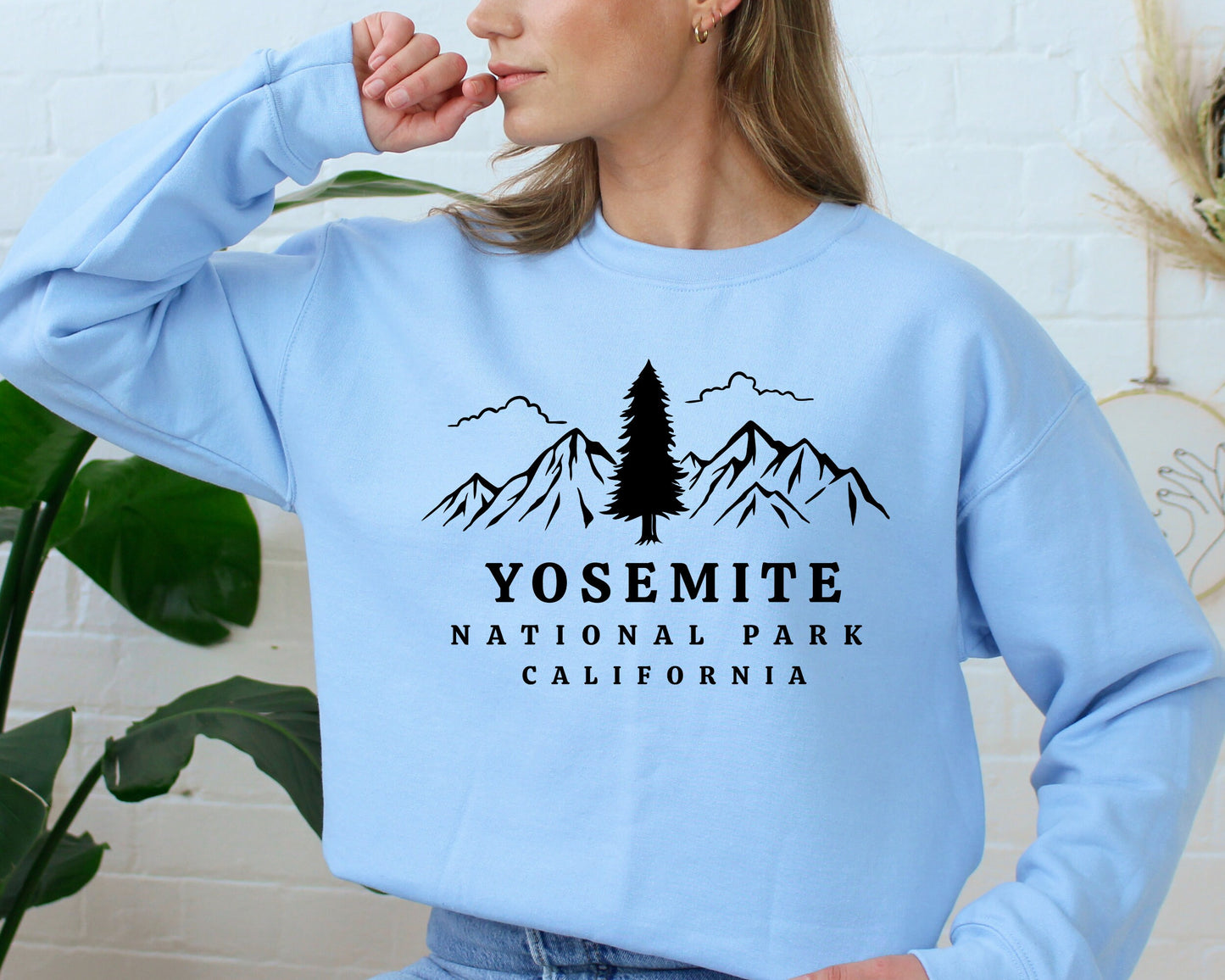 Yosemite Sweatshirt, National Park Sweatshirt, Camping Hoodie, Highway Hoodie, Travel Sweatshirt, Mountain Sweatshirt, California Shirt