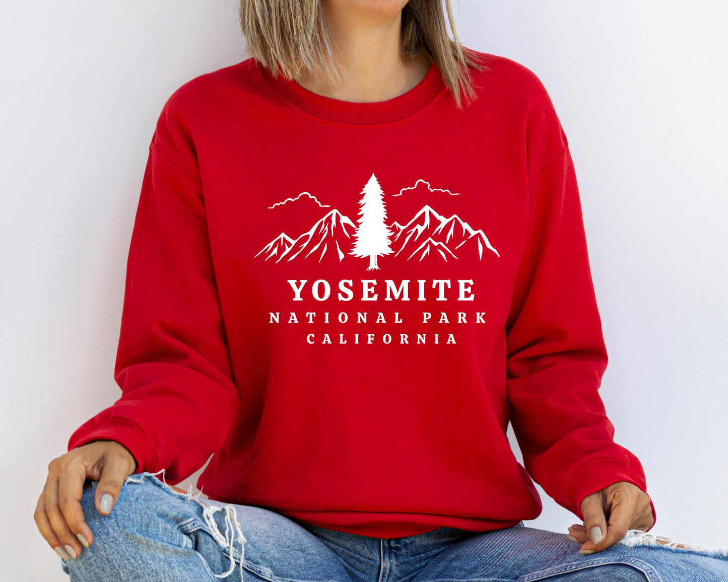 Yosemite Sweatshirt, National Park Sweatshirt, Camping Hoodie, Highway Hoodie, Travel Sweatshirt, Mountain Sweatshirt, California Shirt