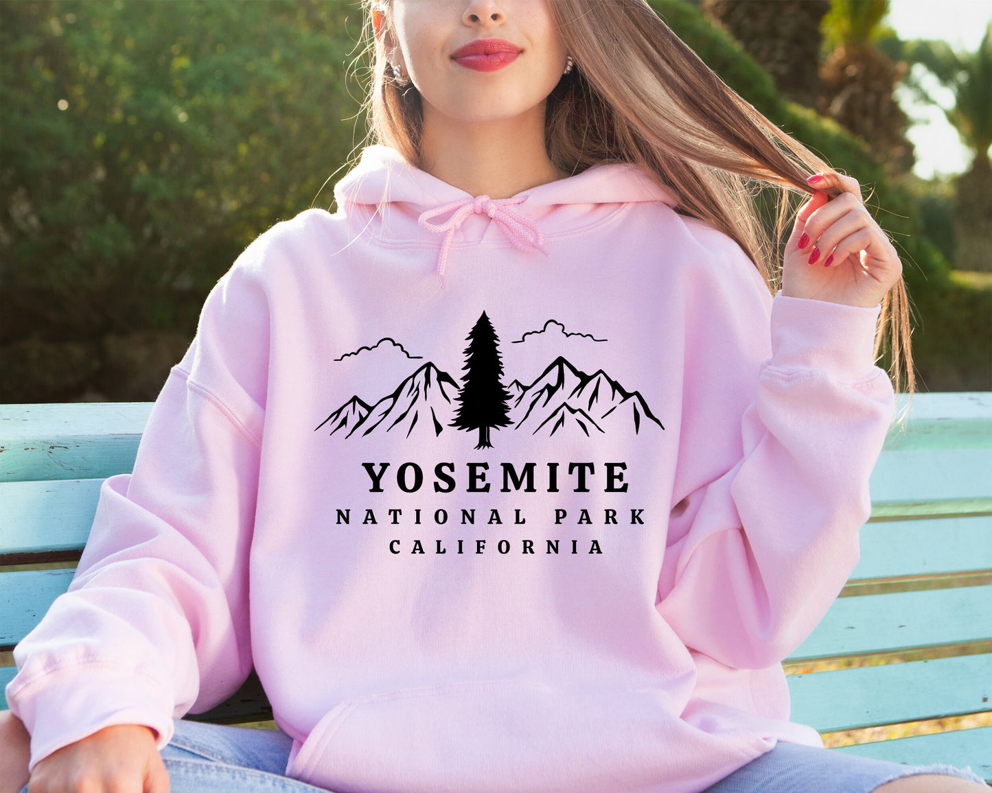 Yosemite Sweatshirt, National Park Sweatshirt, Camping Hoodie, Highway Hoodie, Travel Sweatshirt, Mountain Sweatshirt, California Shirt