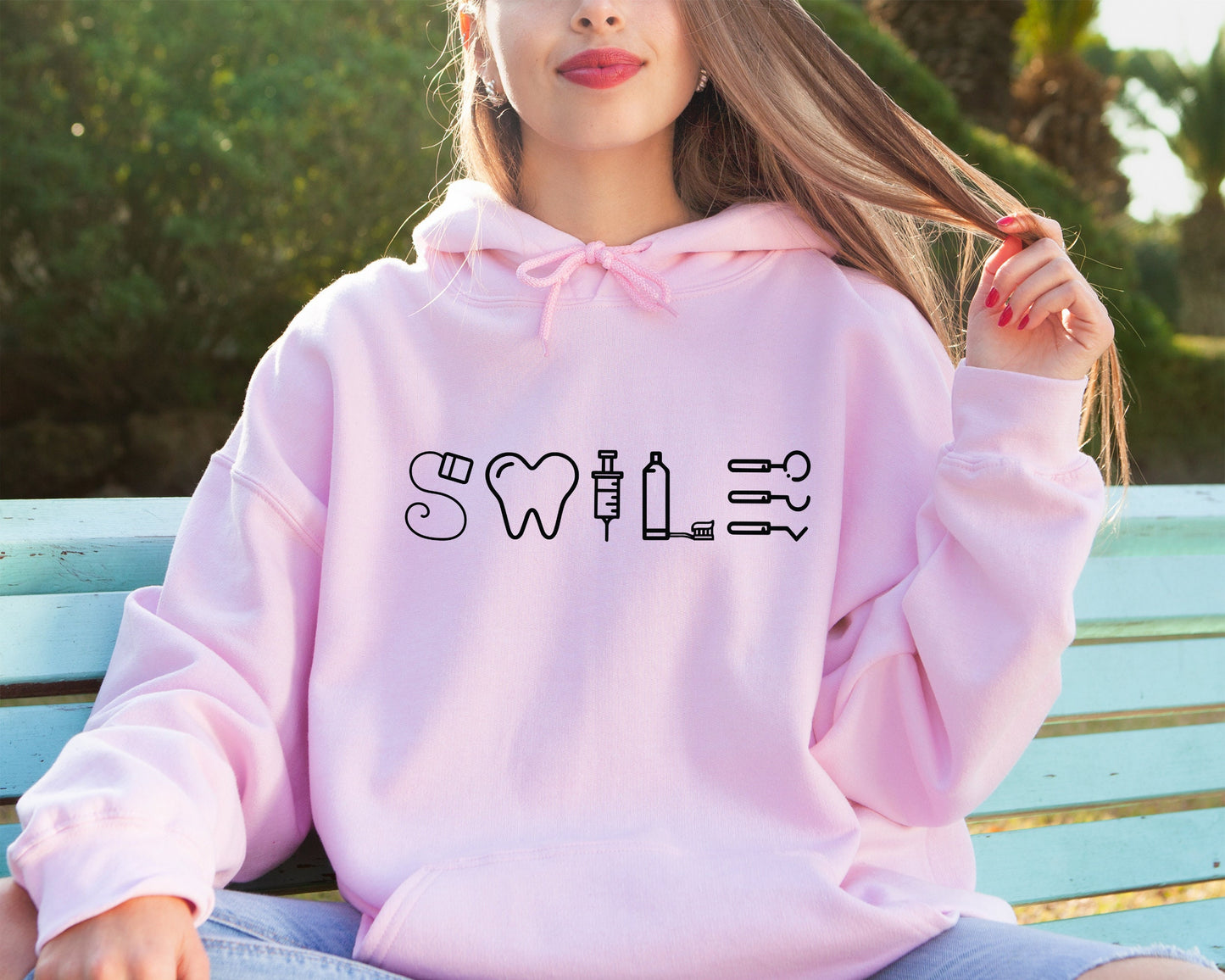 Dental Sweatshirt, Dental Assistant Sweatshirt, Dentist Hoodie, Dental Hygienist Gift Sweater, Dental Student Gift Hoodie, Tooth Sweatshirt