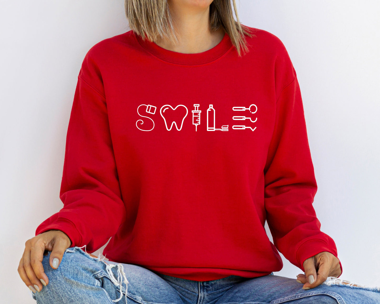 Dental Sweatshirt, Dental Assistant Sweatshirt, Dentist Hoodie, Dental Hygienist Gift Sweater, Dental Student Gift Hoodie, Tooth Sweatshirt