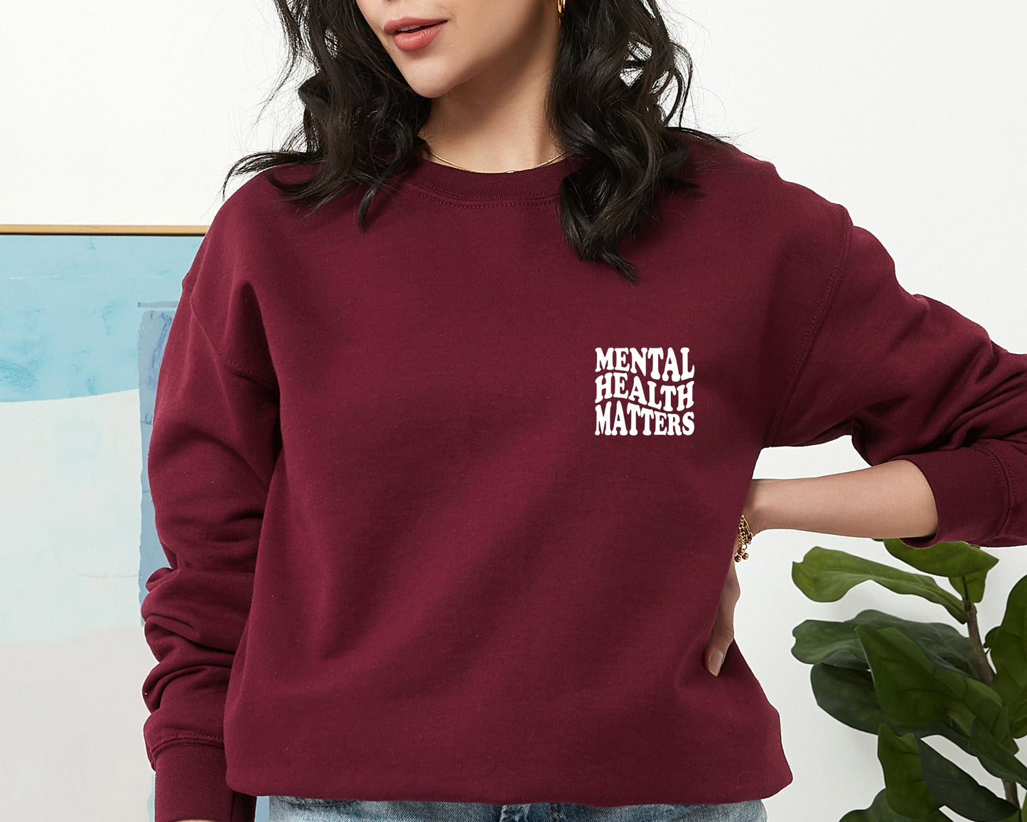 Mental Health Matters Sweatshirt, Mental Health Awareness, Self Love Club Hoodie, Motivational Sweatshirt,Therapist Psychologist Sweatshirt