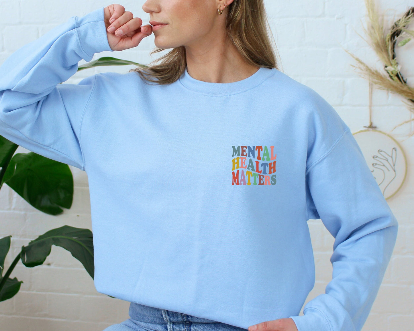 Mental Health Matters Sweatshirt, Mental Health Awareness, Self Love Club Hoodie, Motivational Sweatshirt,Therapist Psychologist Sweatshirt