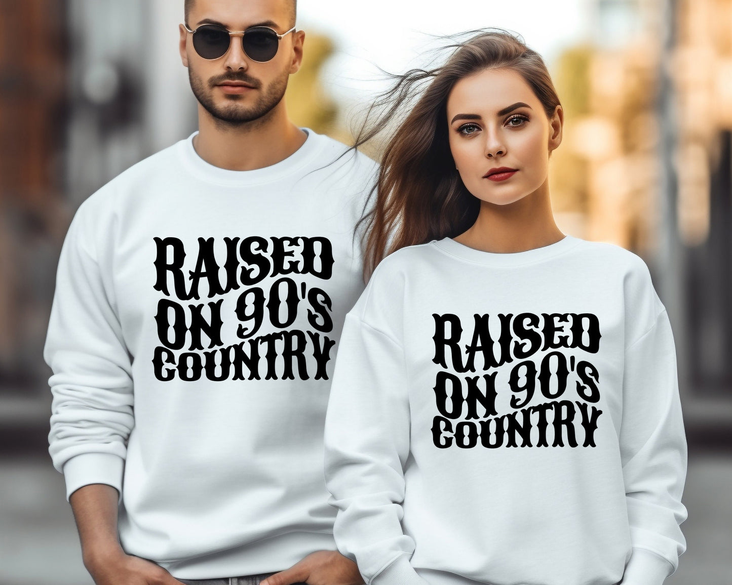 Raised on 90s Country Sweatshirt, Vintage 90s Country Sweatshirt, Western Hoodie, Country Music Concert Sweatshirt, Nashville Tennessee