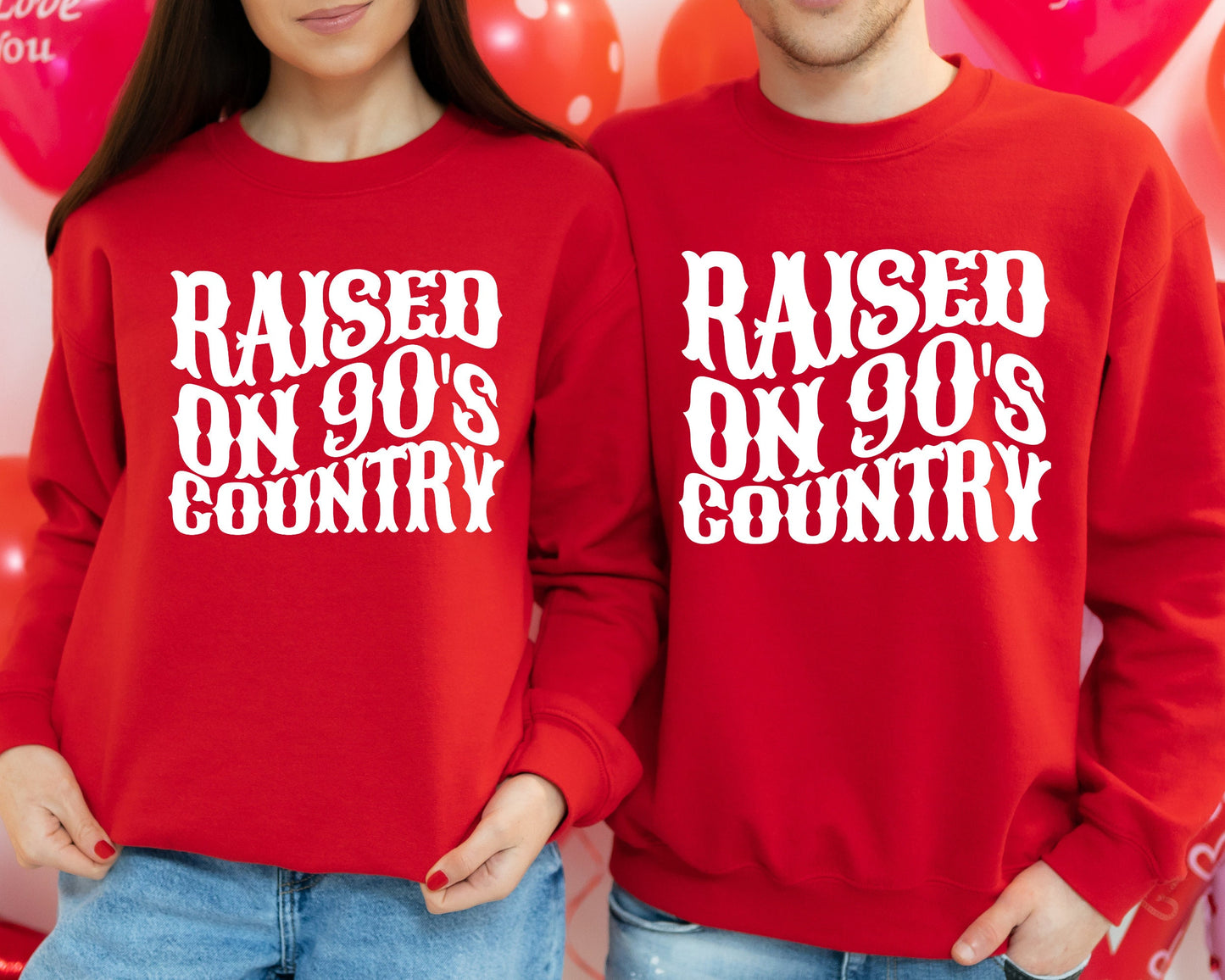 Raised on 90s Country Sweatshirt, Vintage 90s Country Sweatshirt, Western Hoodie, Country Music Concert Sweatshirt, Nashville Tennessee