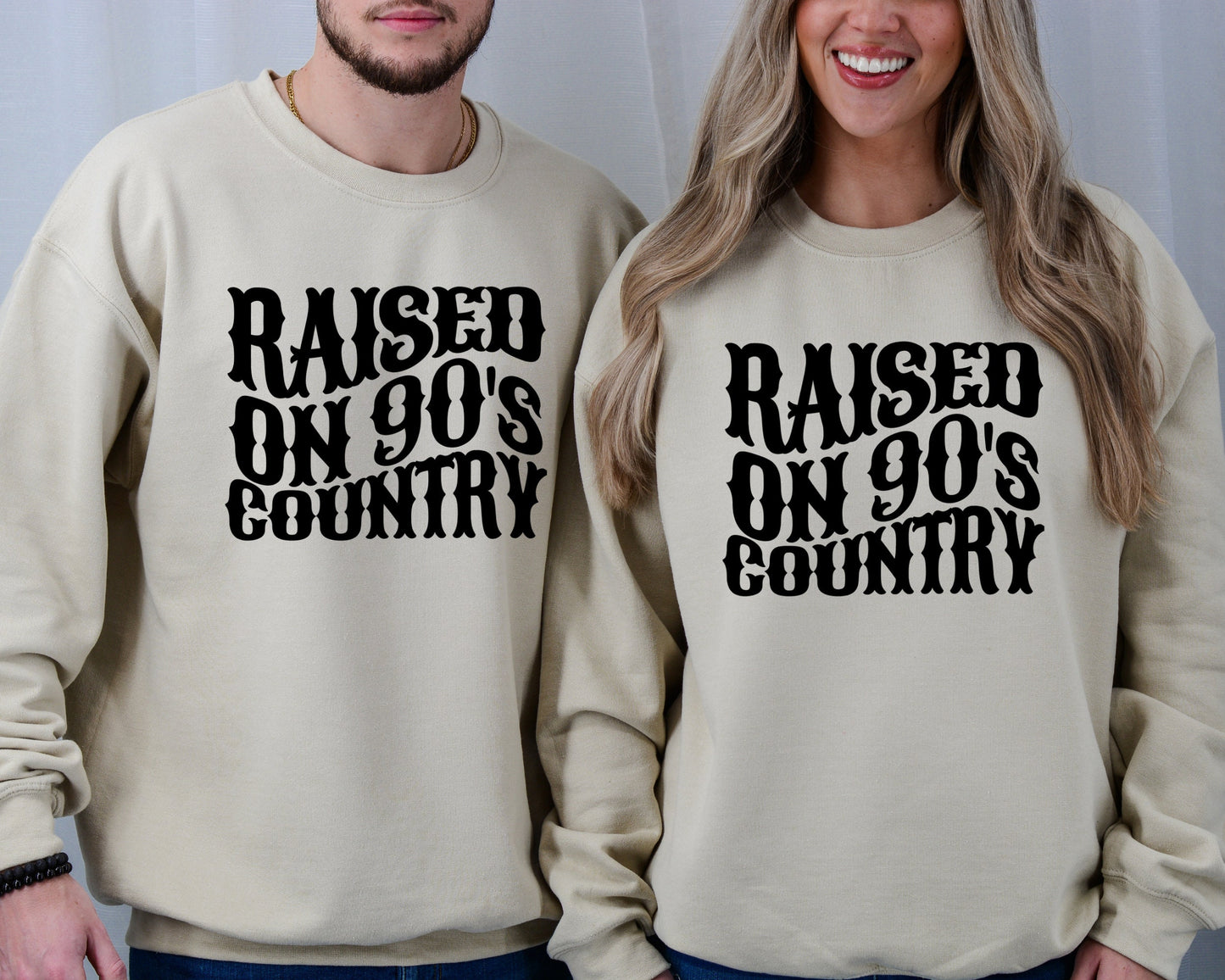 Raised on 90s Country Sweatshirt, Vintage 90s Country Sweatshirt, Western Hoodie, Country Music Concert Sweatshirt, Nashville Tennessee