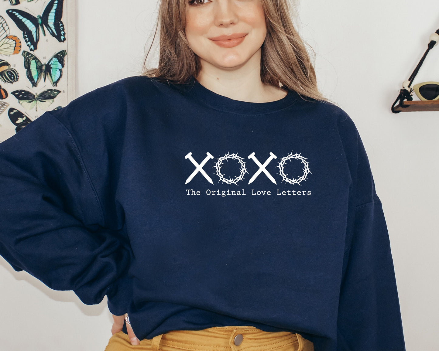 The Original Love Letters Sweatshirt, Love Sweatshirt, Love Sweater, Jesus Sweatshirt, Jesus Loves You Sweatshirt, Bible Sweatshirt