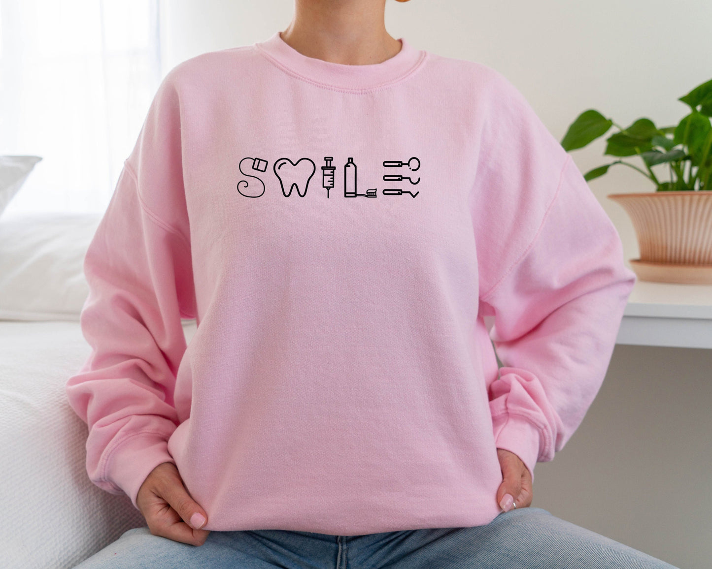 Dental Hoodies and Sweaters, Dental Assistant Sweatshirt, Dentist Long Sleeve Tee, Dental Gift, Dental Student Gift, Tooth Hooded