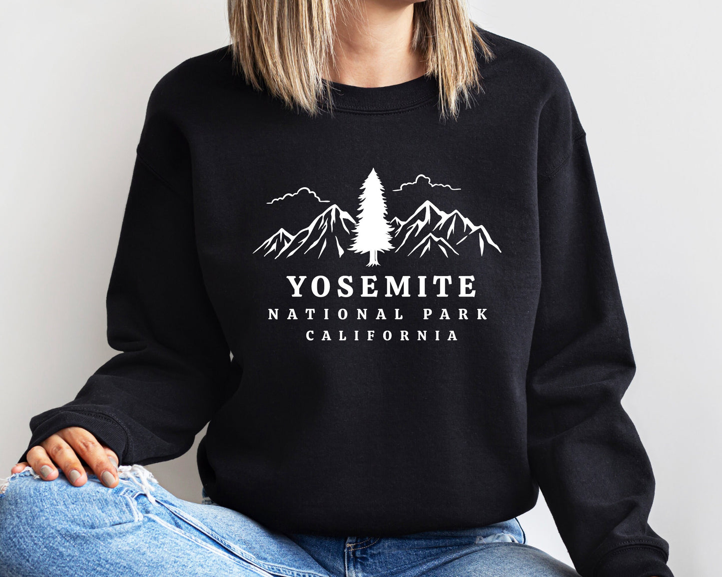 Yosemite Sweatshirt, National Park Sweatshirt, Camping Hoodie, Highway Hoodie, Travel Sweatshirt, Mountain Sweatshirt, California Shirt