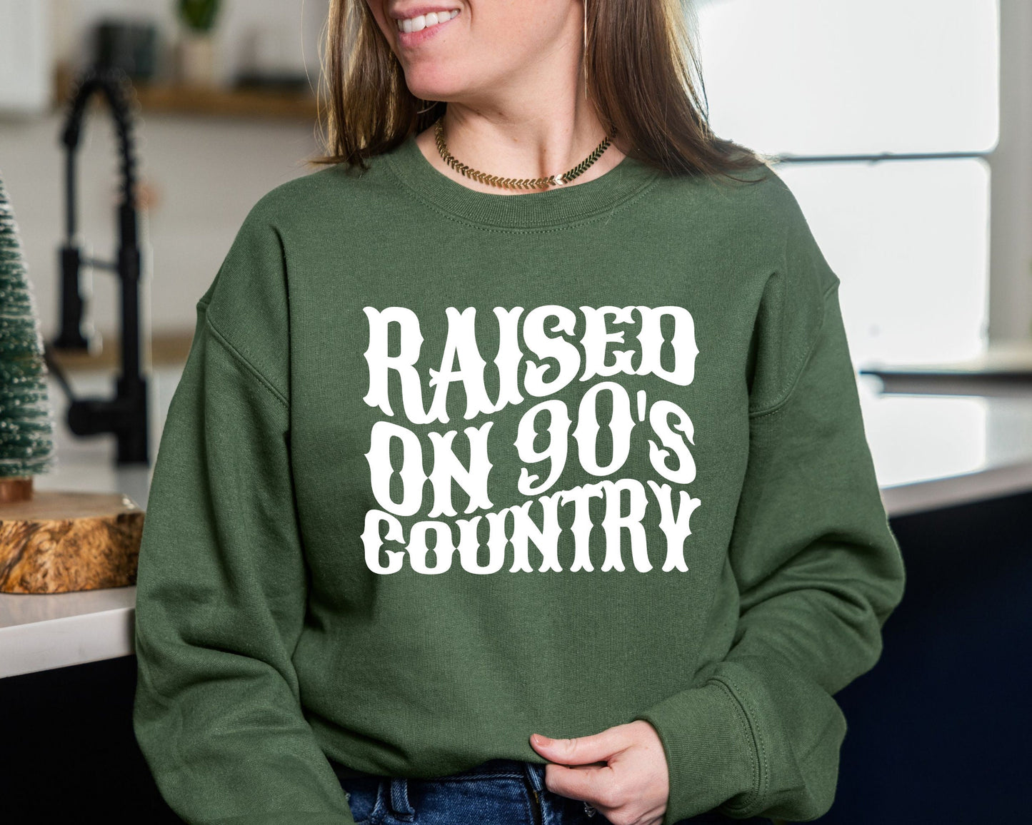 Raised on 90s Country Sweatshirt, Vintage 90s Country Sweatshirt, Western Hoodie, Country Music Concert Sweatshirt, Nashville Tennessee