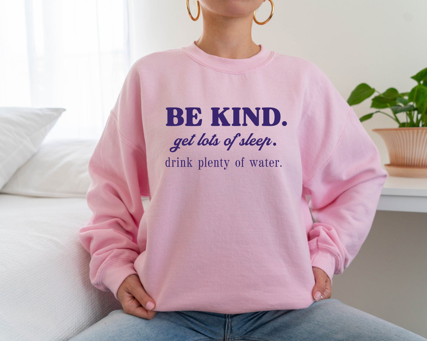 Be Kind Sweatshirt, Aesthetic Hoodie, inspirational Sweatshirt, Vintage Aesthetic Sweater, Inspirational Crewneck