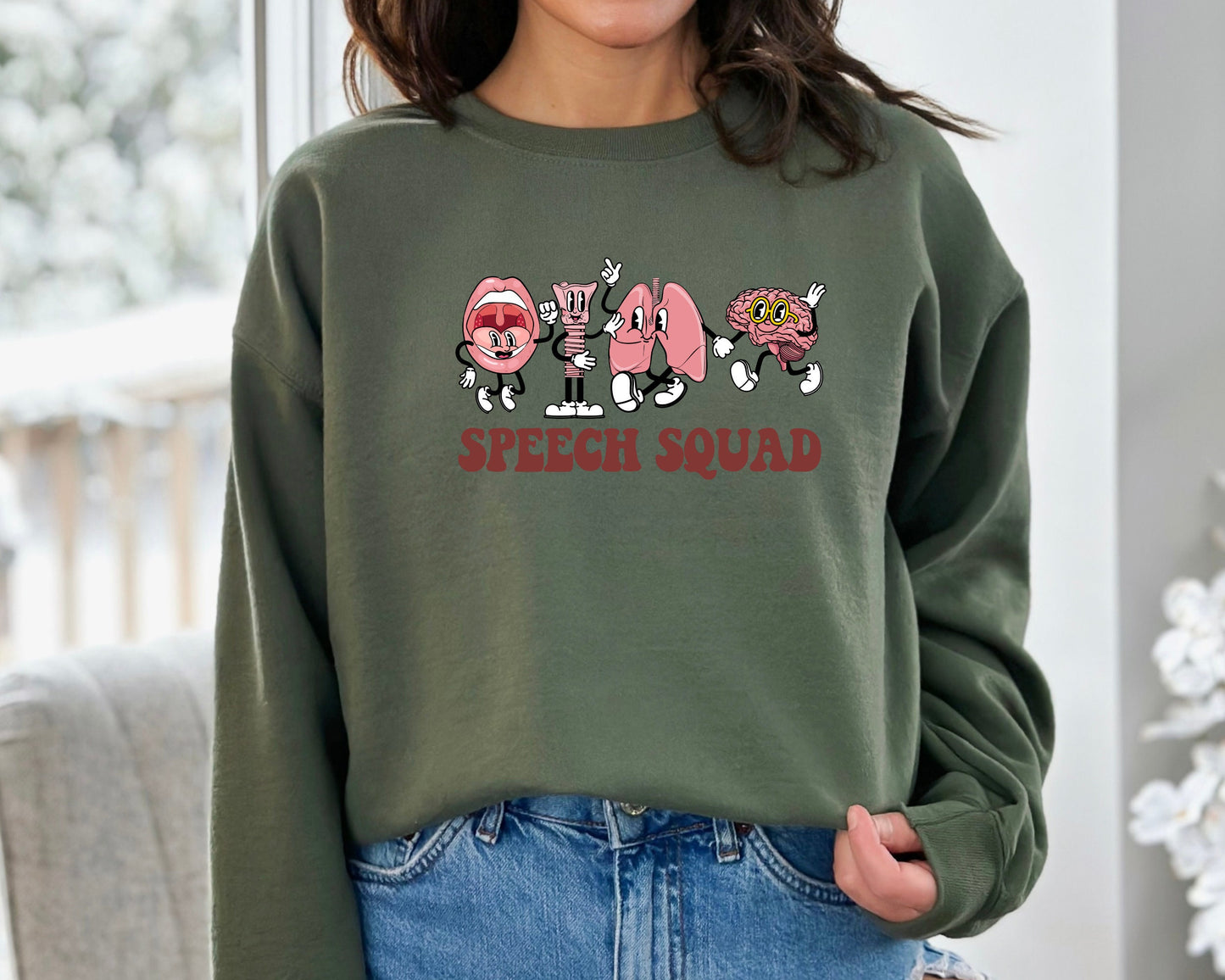 Speech Therapy Sweatshirt, Speech Pathologist, Speech Therapy, SLPA Aac Hoodie, Speechie, Speech Therapist Appreciation, Slp Sweatshirt