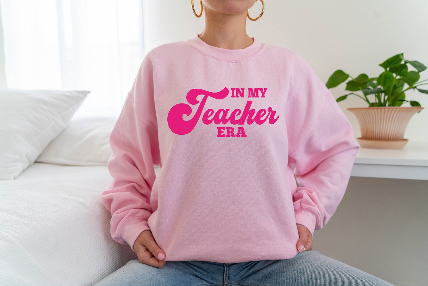 In My Teacher Era Sweatshirt, Teacher Hoodie, Back to School Sweater, 2nd Grade Teacher Hoodie, First 3rd 4th Teacher Sweater, Teaching Era
