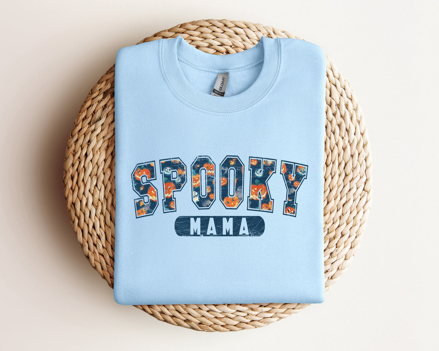 Spooky Mama Sweatshirt, Halloween Sweater For Mom, Halloween Hoodie, Spooky Halloween Sweater, Halloween Mama Shirt, Spooky Season Crewneck