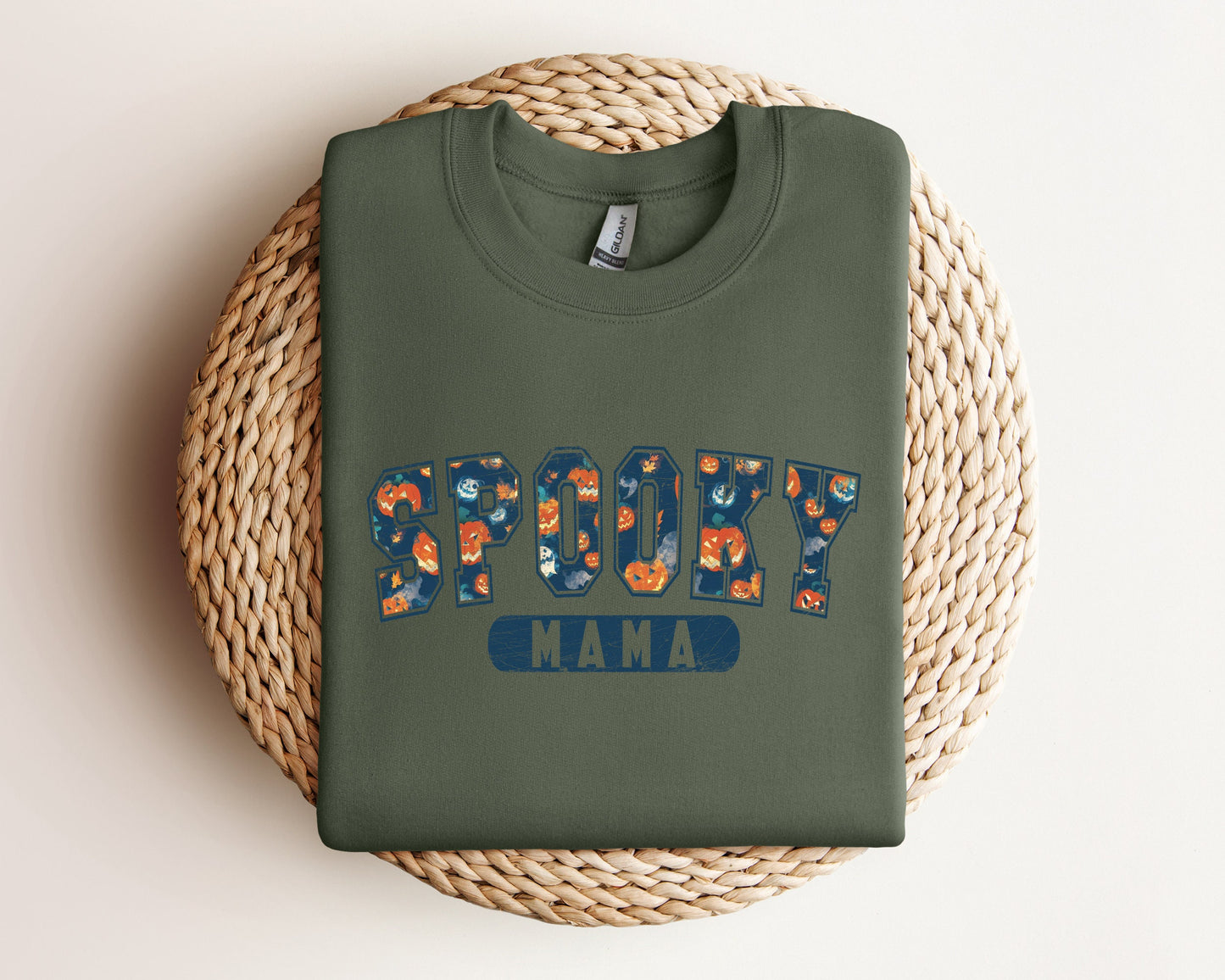 Spooky Mama Sweatshirt, Halloween Sweater For Mom, Halloween Hoodie, Spooky Halloween Sweater, Halloween Mama Shirt, Spooky Season Crewneck