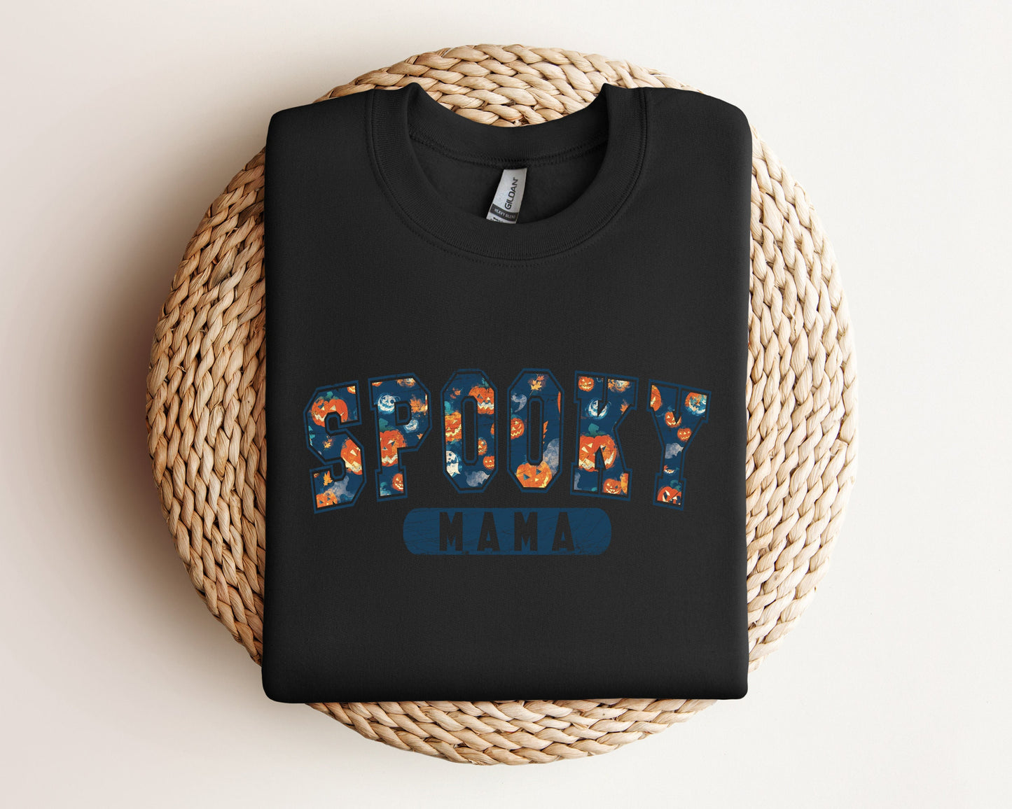 Spooky Mama Sweatshirt, Halloween Sweater For Mom, Halloween Hoodie, Spooky Halloween Sweater, Halloween Mama Shirt, Spooky Season Crewneck
