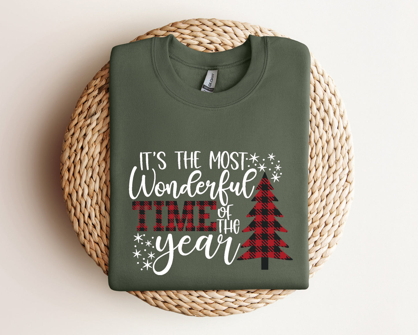 It's The Most Wonderful Time Of The Year Sweatshirt, Christmas Sweater, Christmas Hoodie, Gift For Christmas, Family Christmas Sweatshirt