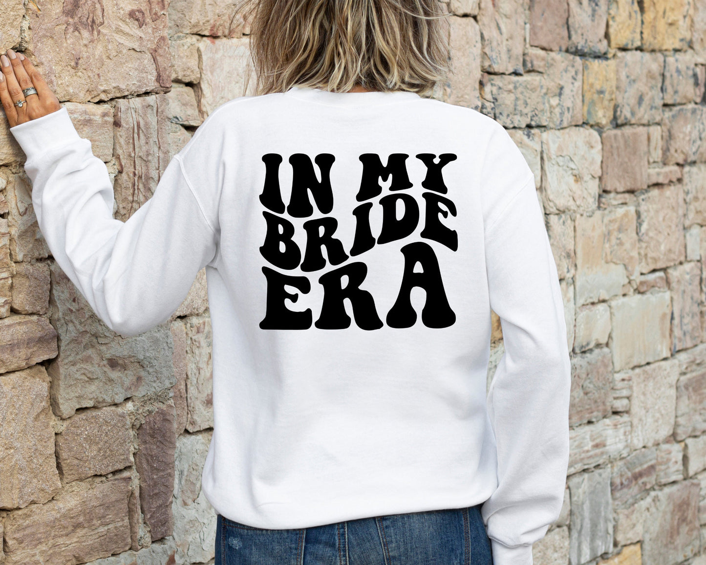 In My Bride Era Sweatshirt, Future Mrs Sweater, Retro Bride Sweatshirt, Bride Gift Sweater, Fiancee Crewneck, Engagement Gift Hoodie