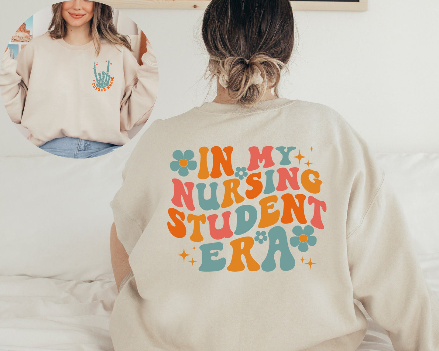 In My Nursing Student Era Sweatshirt, Future Nurse Sweater, Nursing School, Future Nurse Gift Hoodie, Nurse in Progress, Nursing Student