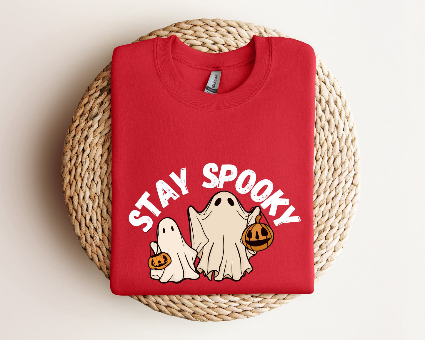 Stay Spooky Sweatshirt, Halloween Sweater, Womens Halloween Sweatshirt, Spooky Season Hoodie, Ghost Halloween Hoodie, Halloween Gift Sweater