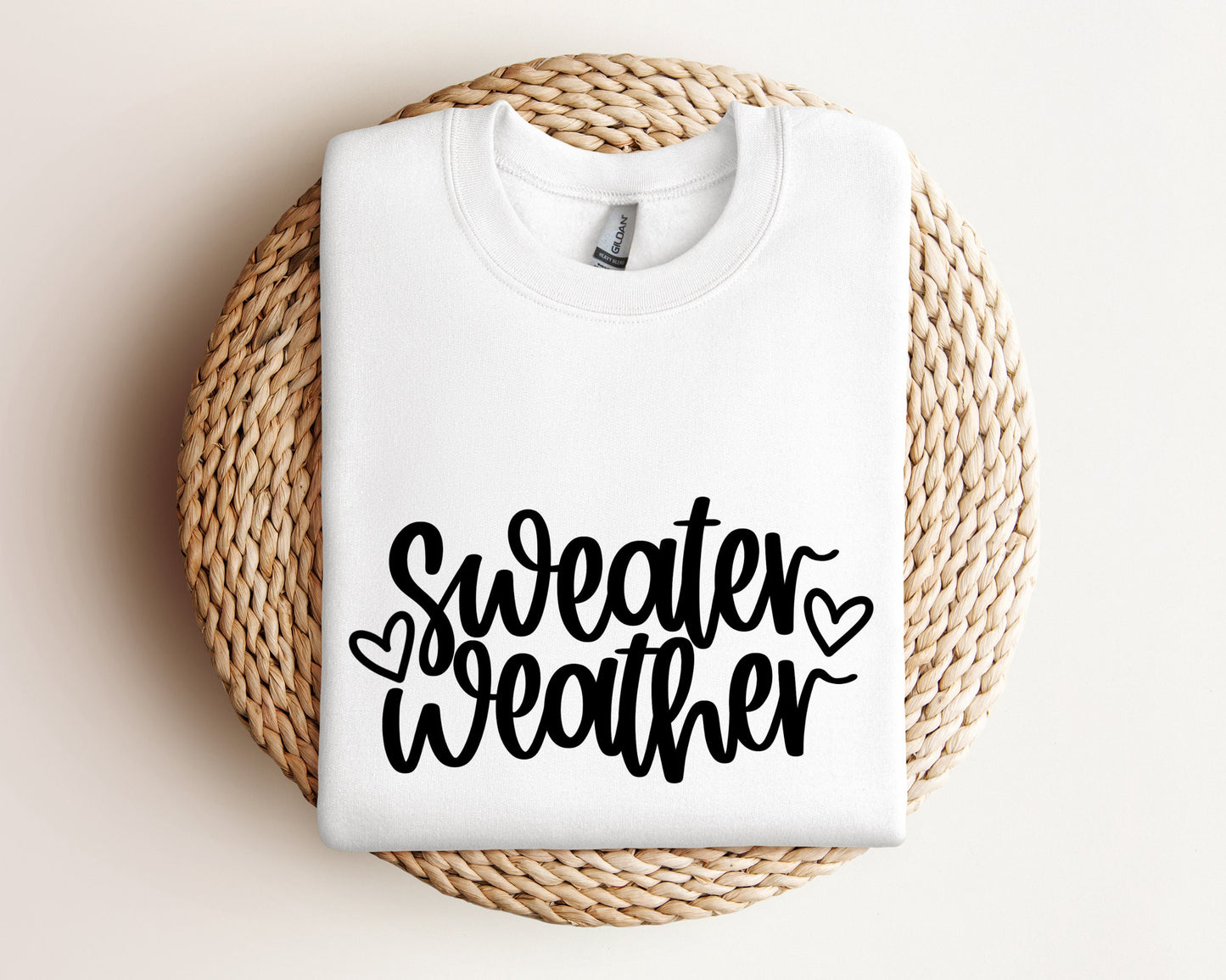Sweater Weather Sweatshirt, Thankful Fall Hoodie, Fall Sweater, Fall Season Hoodie, Thanksgiving Sweater, Cute Fall Crewneck, Weather Hoodie