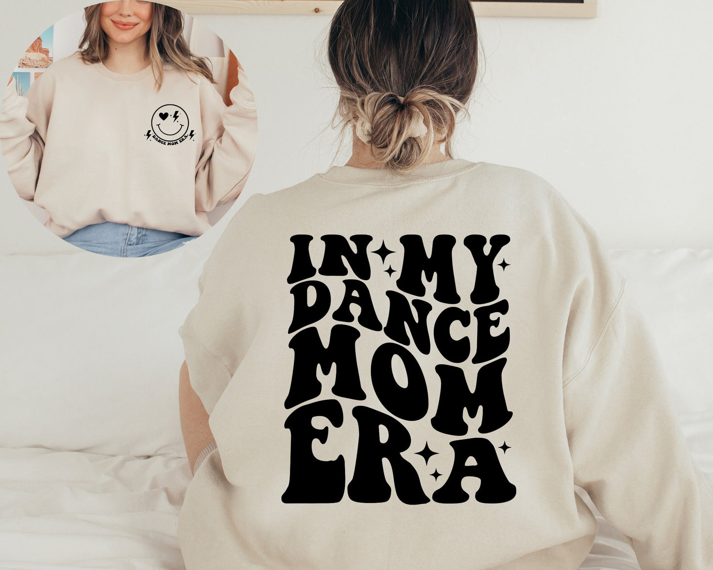 In My Dance Mom Era Sweatshirt, Dance Mom Sweater, Mom Era Hoodie, Dance Mom Sweater, Mom Sweatshirt, Dance Mama Crewneck, Dance Mom Hoodie