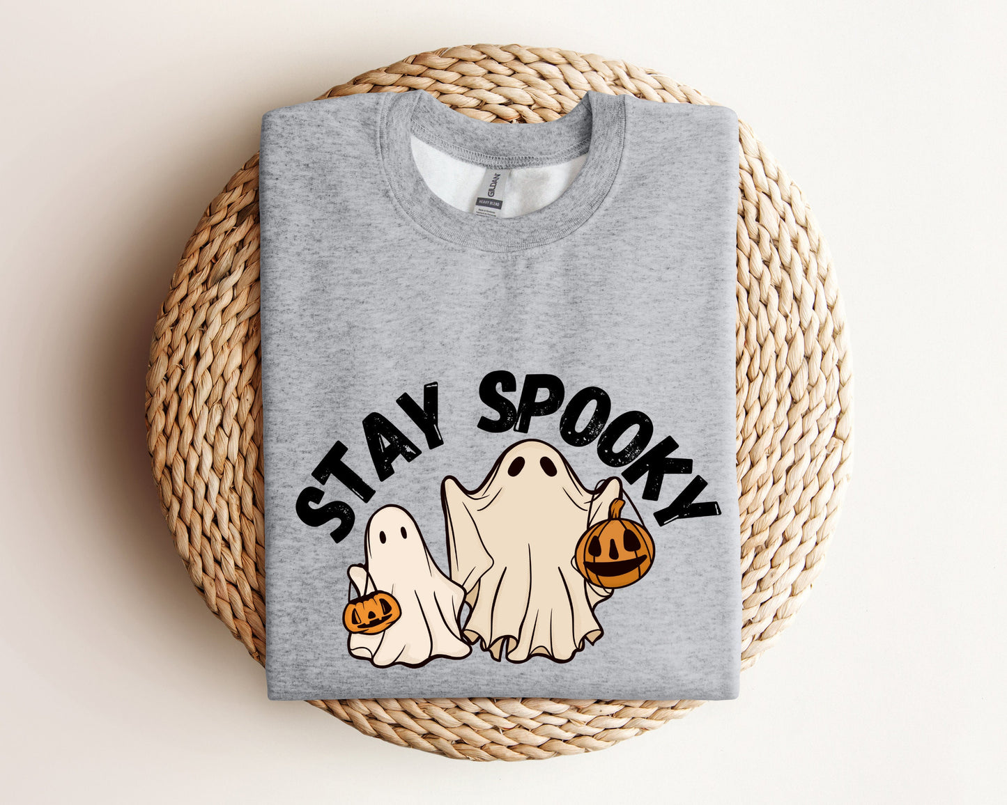Stay Spooky Sweatshirt, Halloween Sweater, Womens Halloween Sweatshirt, Spooky Season Hoodie, Ghost Halloween Hoodie, Halloween Gift Sweater