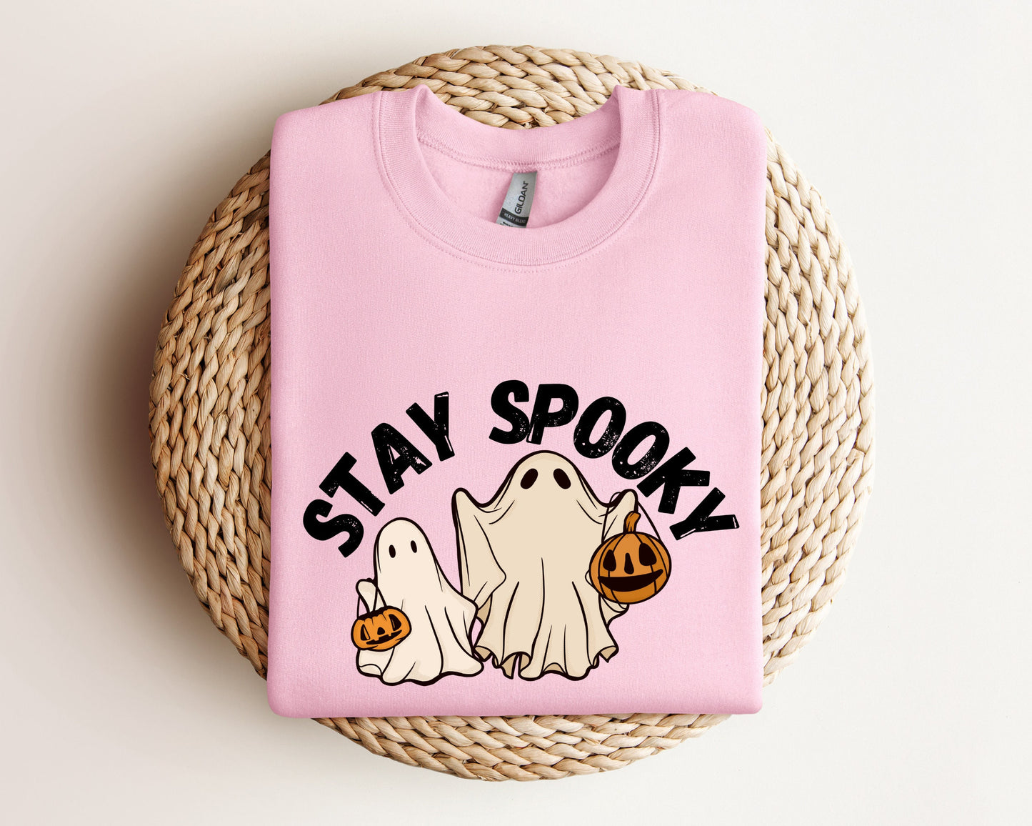 Stay Spooky Sweatshirt, Halloween Sweater, Womens Halloween Sweatshirt, Spooky Season Hoodie, Ghost Halloween Hoodie, Halloween Gift Sweater