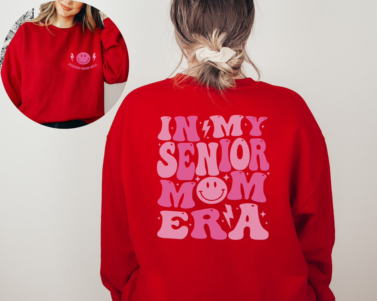 In My Senior Mom Era Sweatshirt, In My Senior Era Hoodie, Senior Mom Hoodie, Class Of 2024 Senior Gift, Graduation Hoodie,High School Senior