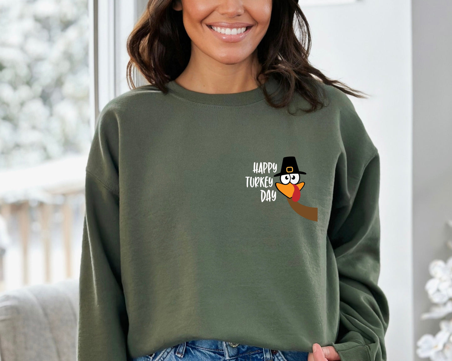 Gobble Gobble Thanksgiving Sweatshirt, Thanksgiving Hoodie, Turkey Thanksgiving Hoodie, Thanksgiving 2023 Sweater, Thanksgiving Crewneck