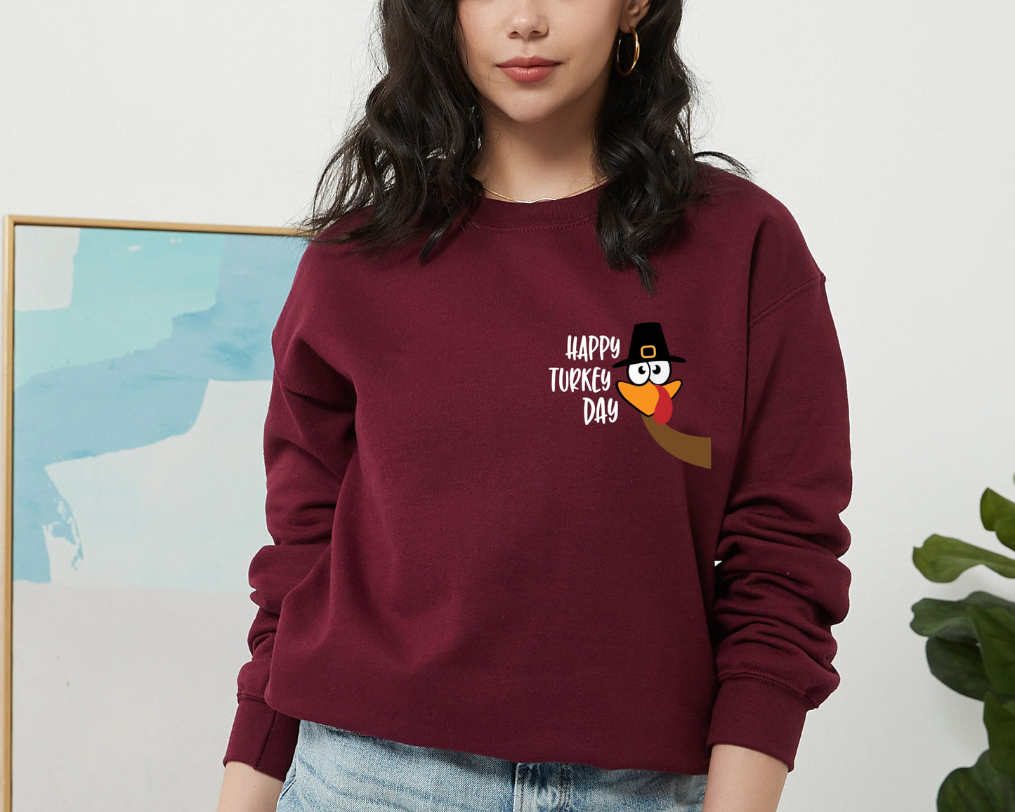 Gobble Gobble Thanksgiving Sweatshirt, Thanksgiving Hoodie, Turkey Thanksgiving Hoodie, Thanksgiving 2023 Sweater, Thanksgiving Crewneck