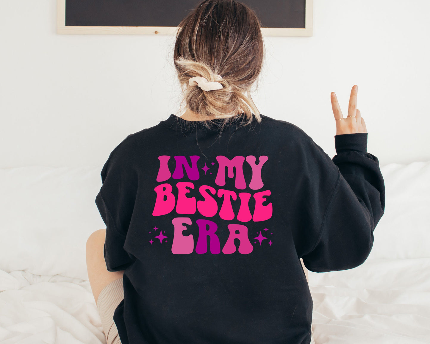 In My Bestie Era Sweatshirt, Best Friends Sweater, Bestie Hoodie, Friends Crewneck, Bestie Sweatshirt, Gift For Best Friend Sweatshirt