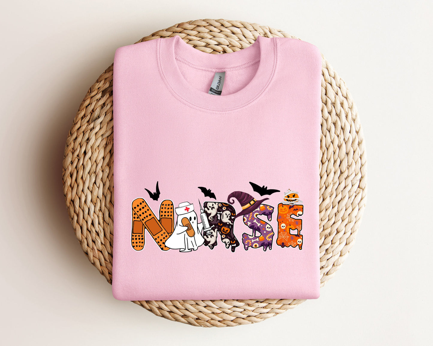 Halloween Nurse Sweatshirt, Halloween Nursing Sweater, Nurse Fall Hoodie, Nurse Halloween, Halloween Nurse Hoodie, Halloween Crewneck