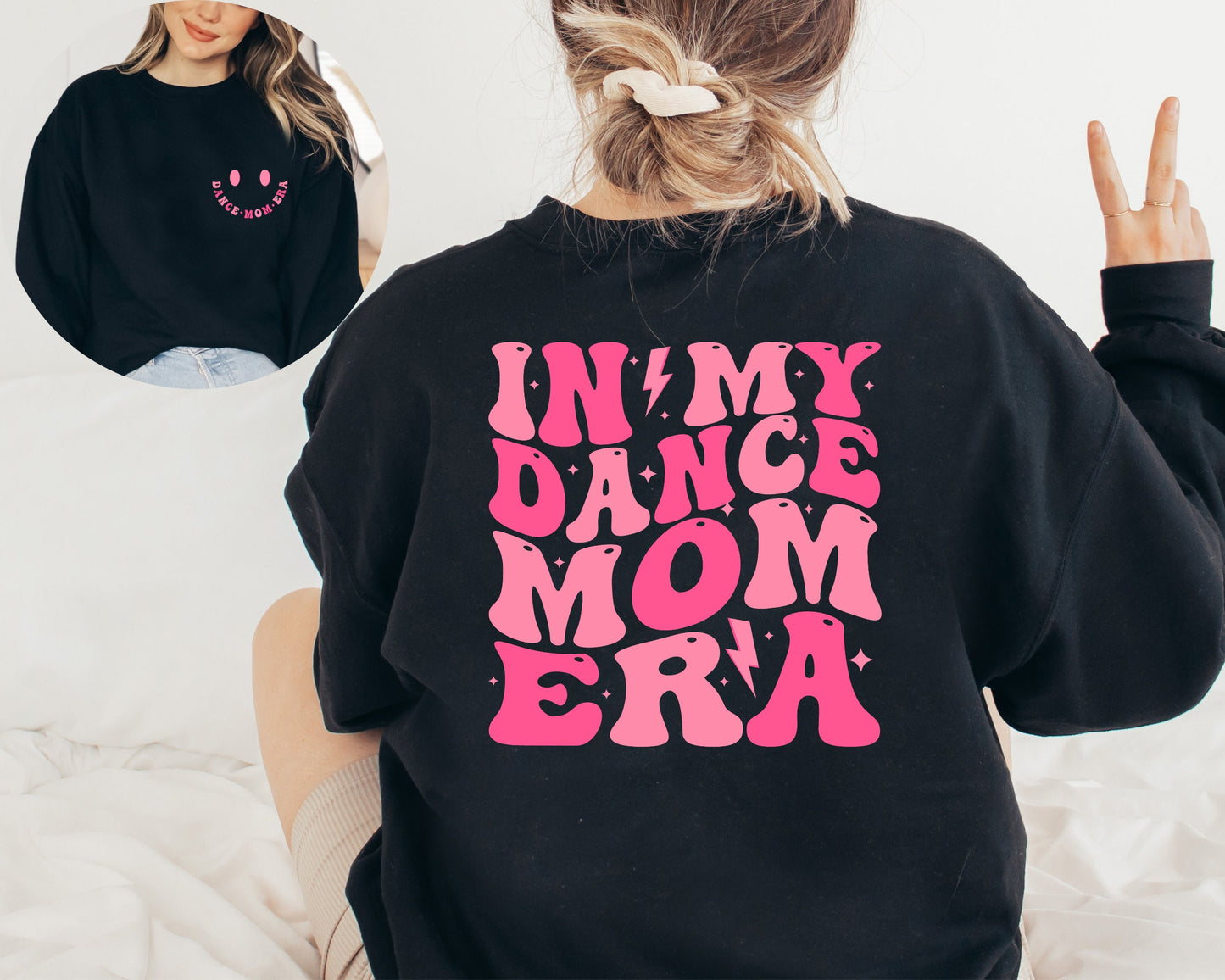 In My Dance Mom Era Sweatshirt, Dance Mom Sweater, Mom Era Hoodie, Dance Mom Sweater, Mom Sweatshirt, Dance Mama Crewneck, Dance Mom Hoodie