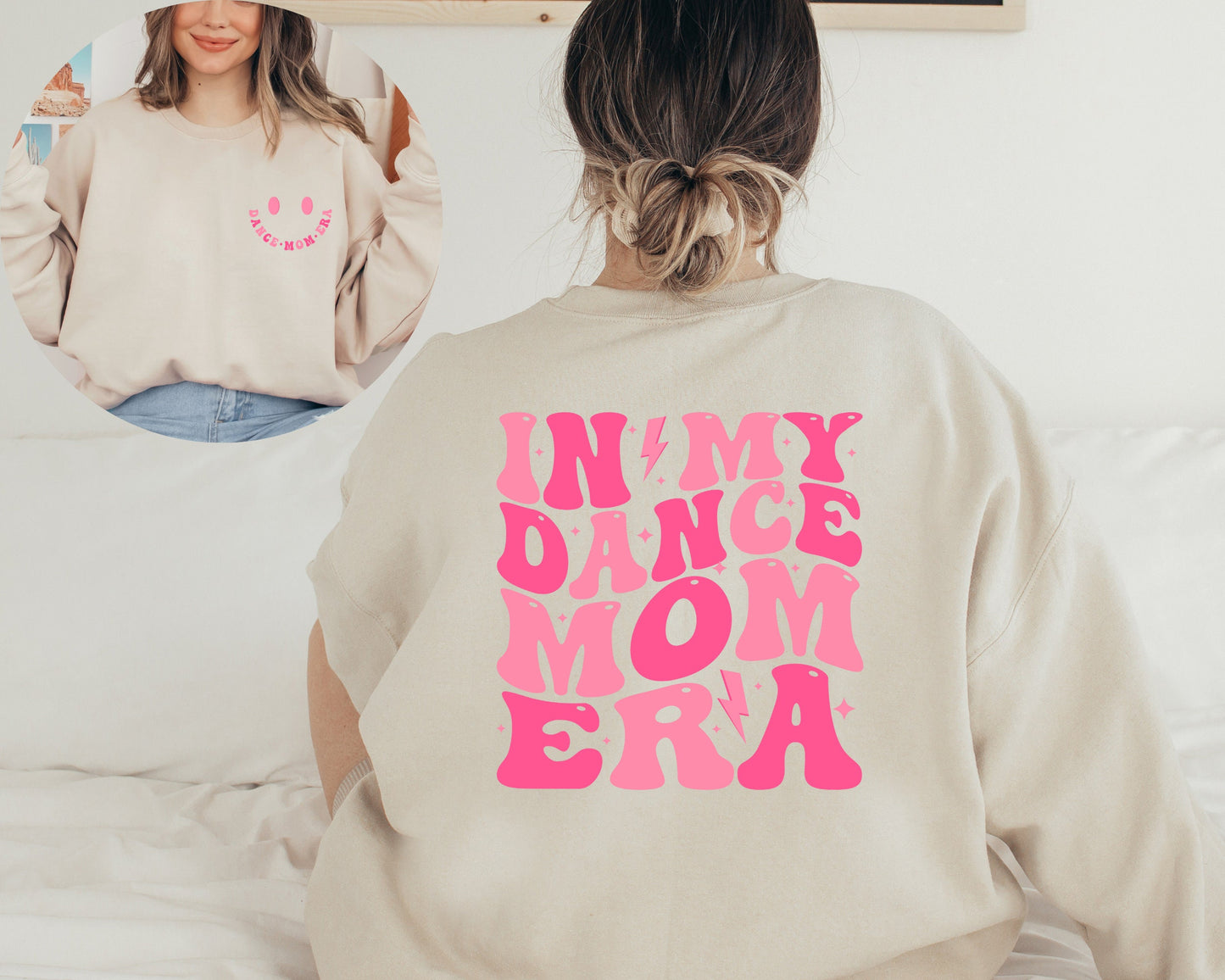 In My Dance Mom Era Sweatshirt, Dance Mom Sweater, Mom Era Hoodie, Dance Mom Sweater, Mom Sweatshirt, Dance Mama Crewneck, Dance Mom Hoodie