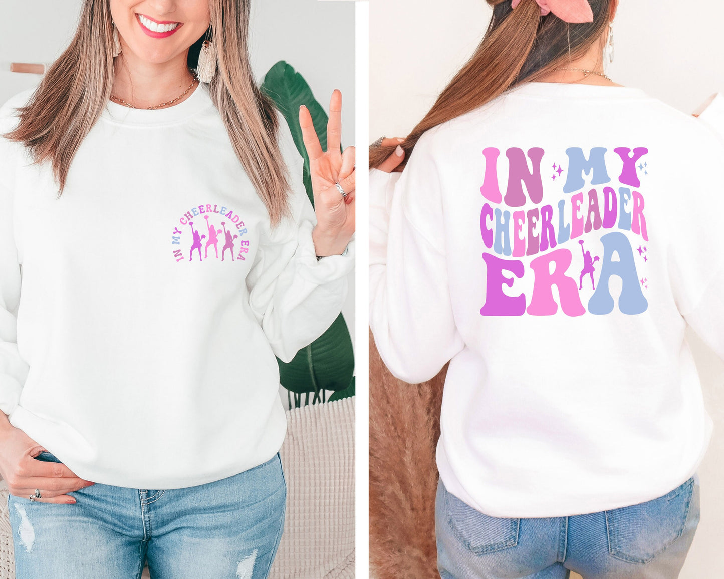 In my Cheer Mom Era Sweatshirt, Cheer Mom Era Sweatshirt, Cheer Mom Sweater, Cheer Mom Gift, Cheerleader Mom Hoodie, Cheer Mama Sweatshirt