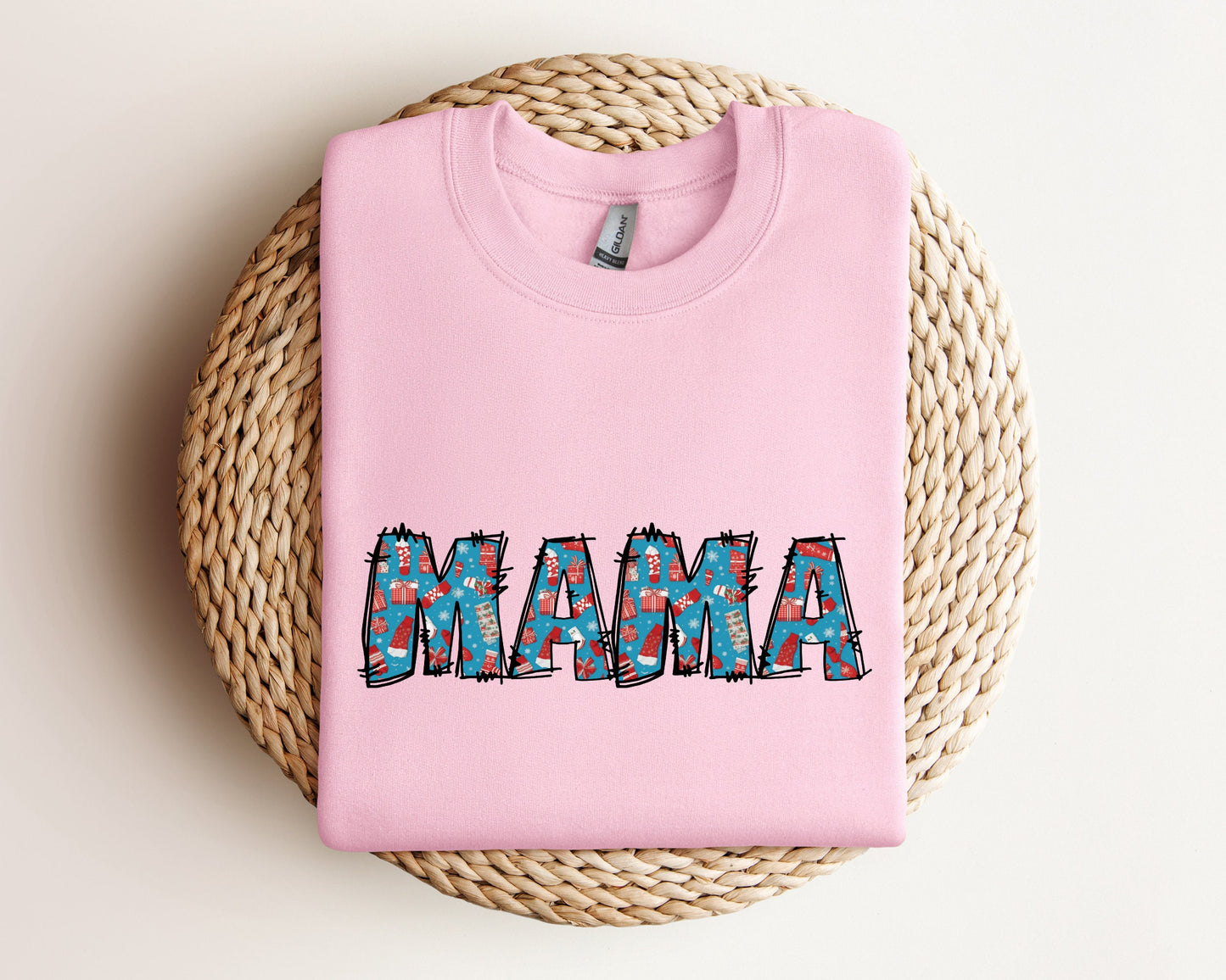Mama Christmas Sweatshirt, Christmas Mama Gift, Holiday Sweatshirt, Christmas Mama Sweatshirt, Mama Christmas Hoodie, Xmas Christmas Sweater