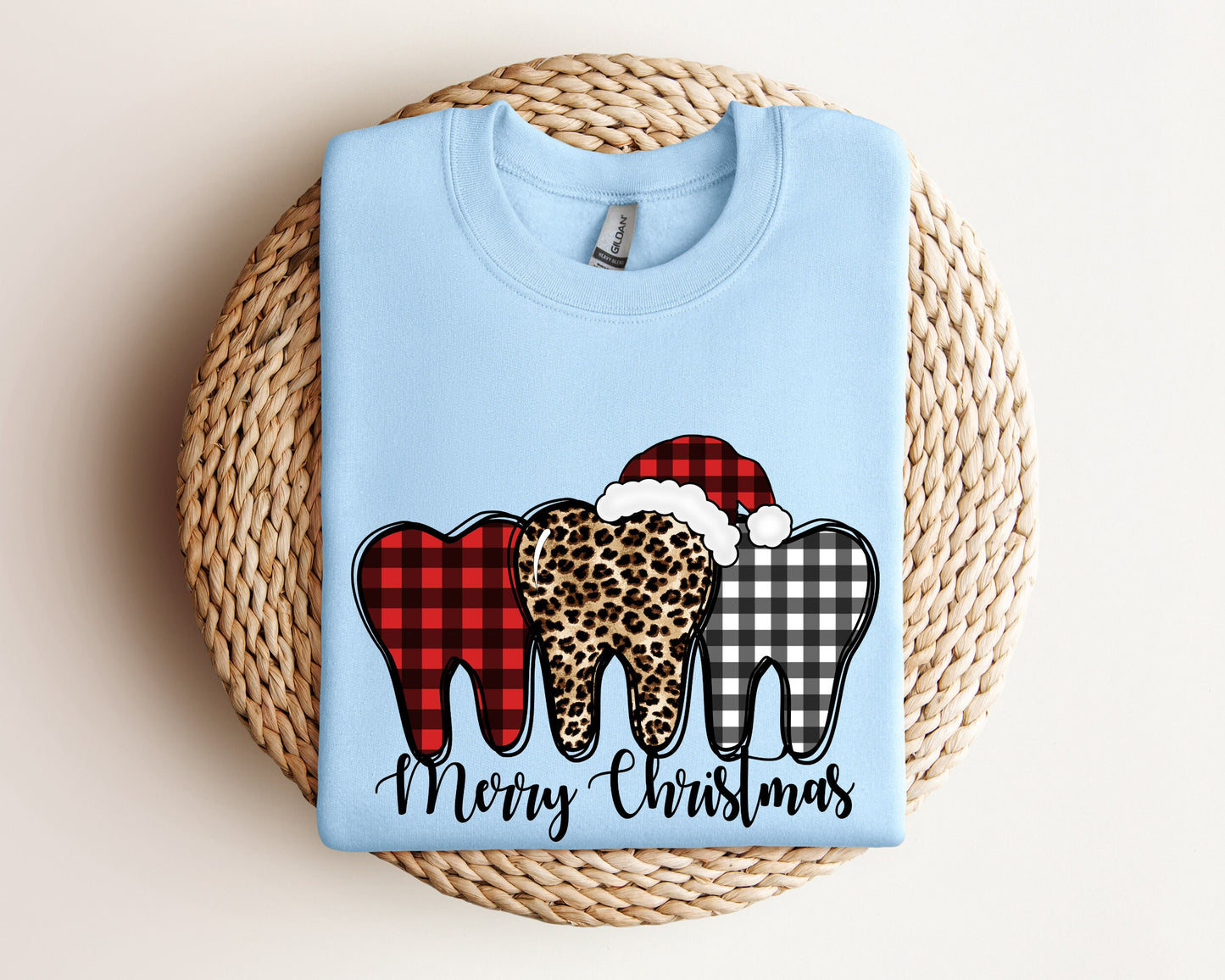 Dental Merry Christmas Sweatshirt, Christmas Dentist Hoodie, Dental Squad Sweater, Christmas Gift For Dentist, Dental Assistant Crewneck