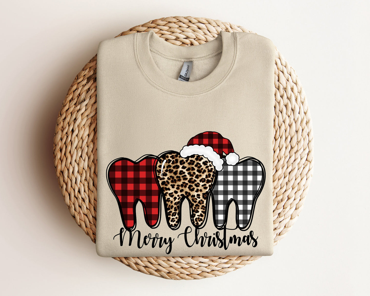 Dental Merry Christmas Sweatshirt, Christmas Dentist Hoodie, Dental Squad Sweater, Christmas Gift For Dentist, Dental Assistant Crewneck