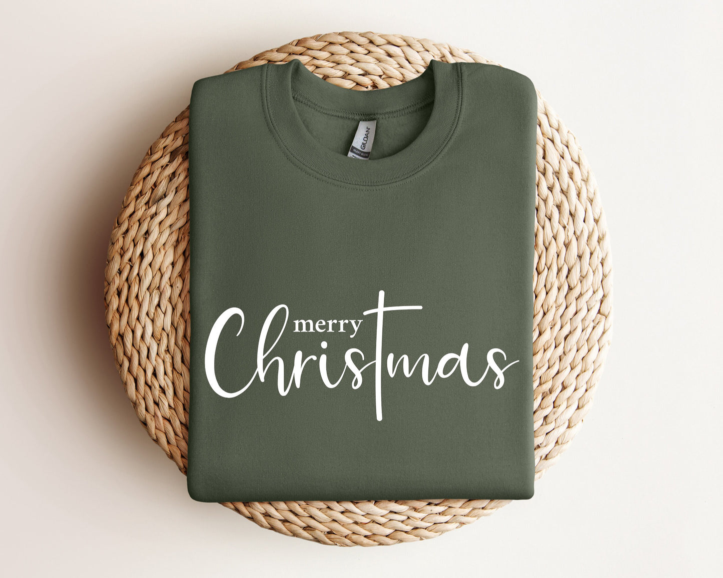 Merry Christmas Sweatshirt, Christmas Cross Hoodie, Winter Sweater, Christmas 2023 Sweater, Family Christmas T-Shirt, Christmas Gift Hoodie
