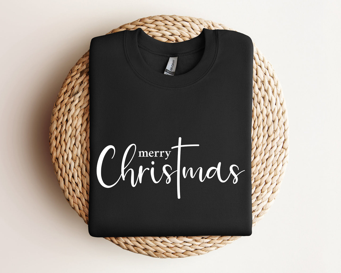 Merry Christmas Sweatshirt, Christmas Cross Hoodie, Winter Sweater, Christmas 2023 Sweater, Family Christmas T-Shirt, Christmas Gift Hoodie