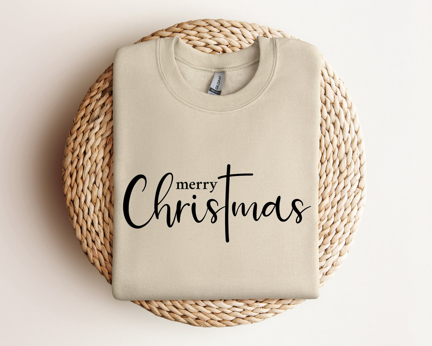Merry Christmas Sweatshirt, Christmas Cross Hoodie, Winter Sweater, Christmas 2023 Sweater, Family Christmas T-Shirt, Christmas Gift Hoodie